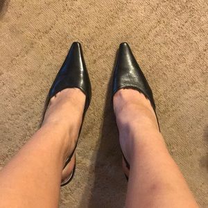 BCBGirls black heels.